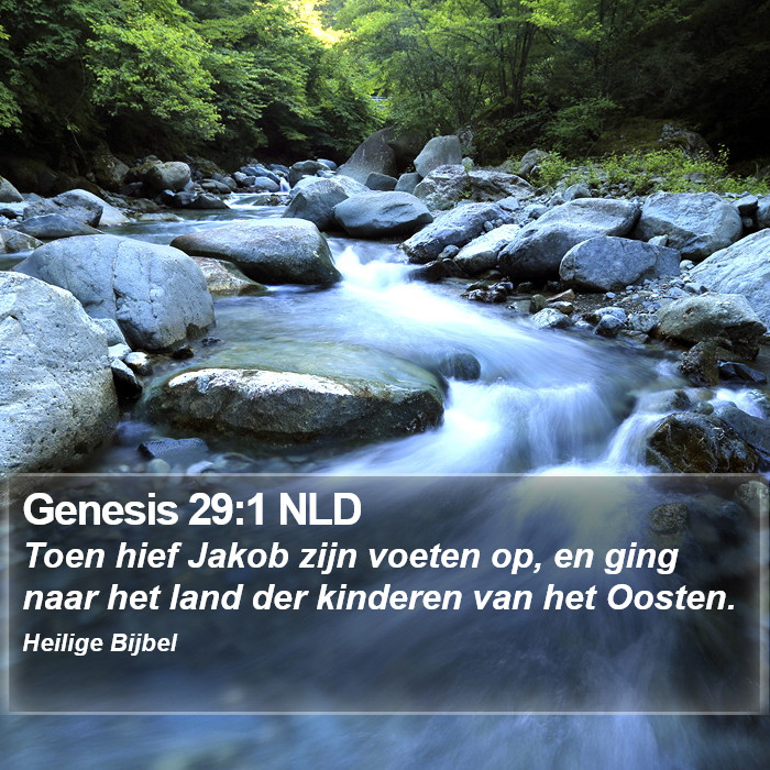 Genesis 29:1 NLD Bible Study