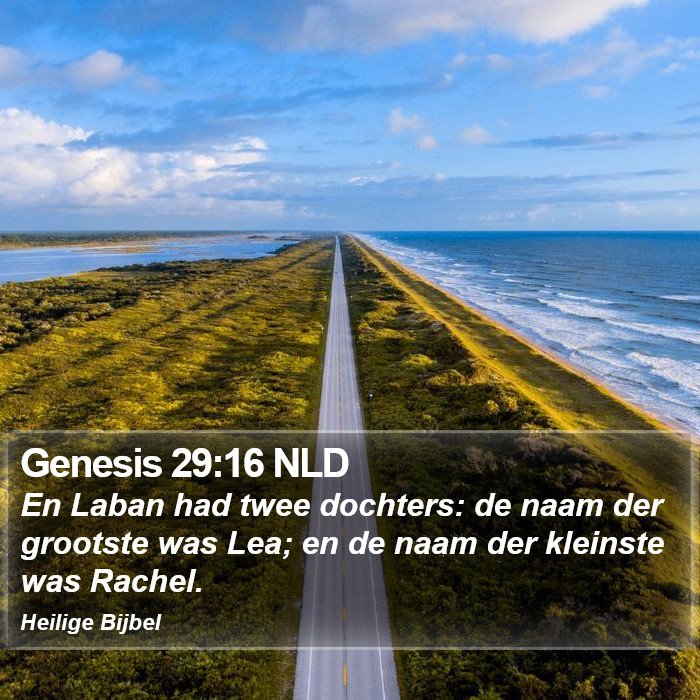 Genesis 29:16 NLD Bible Study