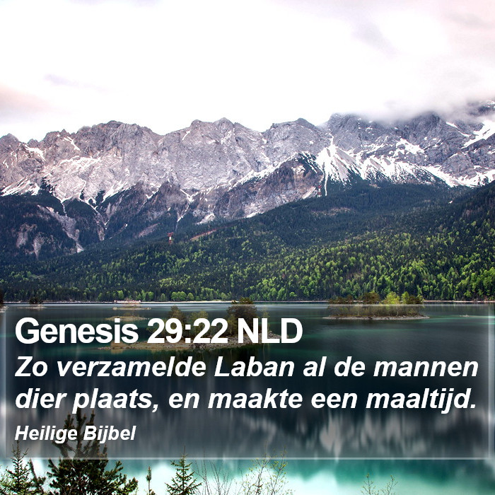 Genesis 29:22 NLD Bible Study