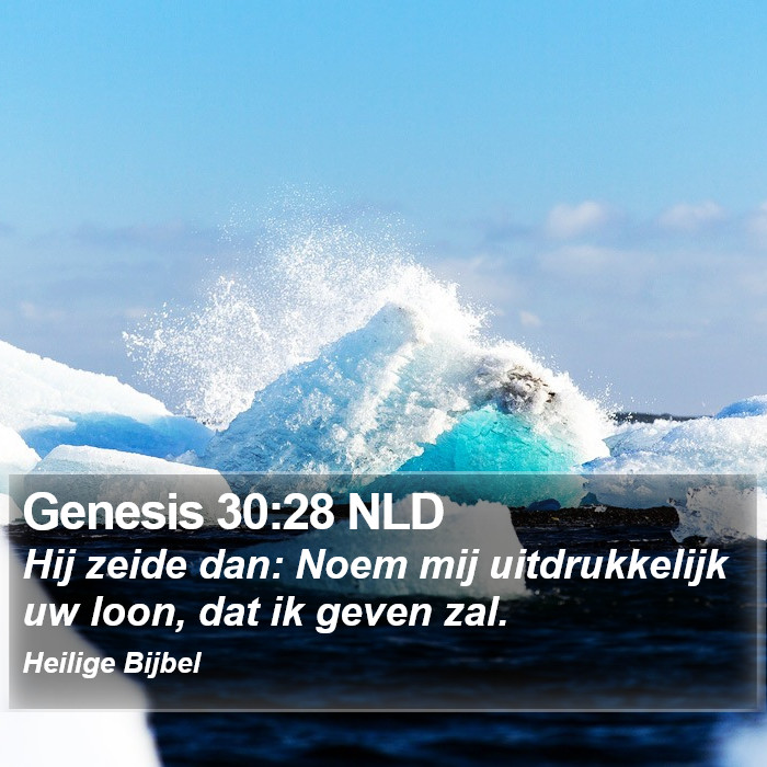 Genesis 30:28 NLD Bible Study