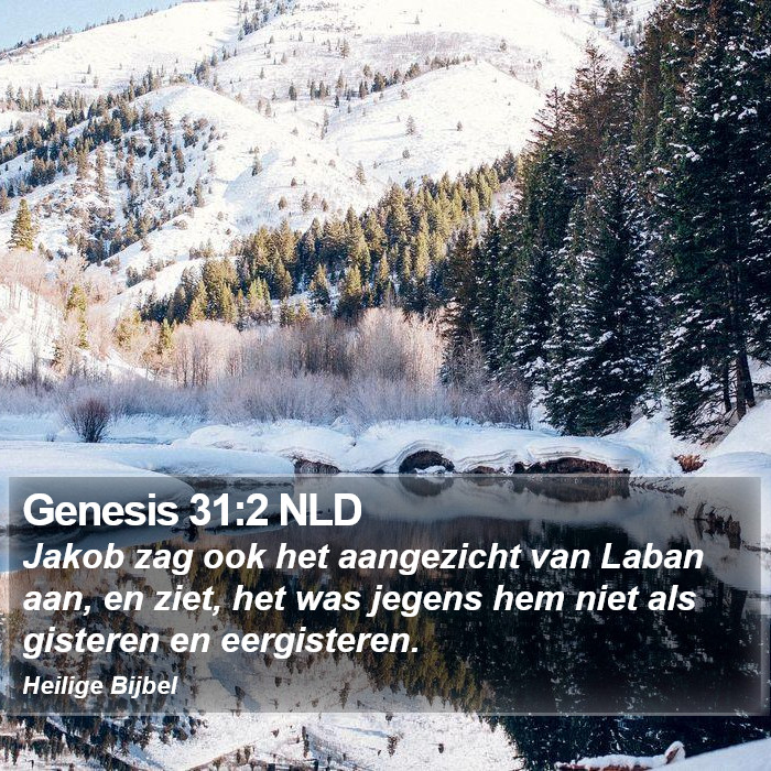 Genesis 31:2 NLD Bible Study