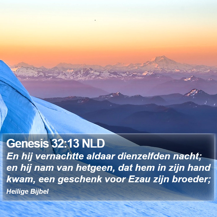 Genesis 32:13 NLD Bible Study