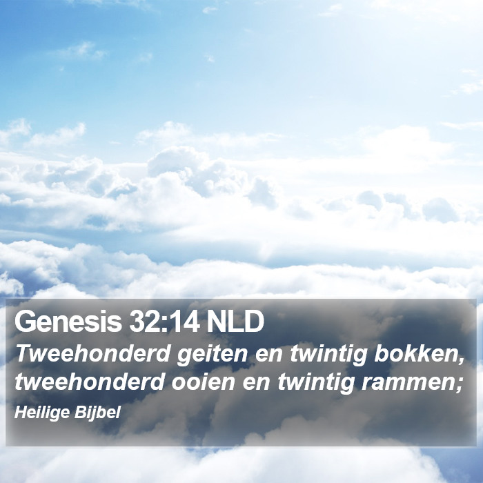 Genesis 32:14 NLD Bible Study