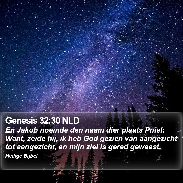 Genesis 32:30 NLD Bible Study