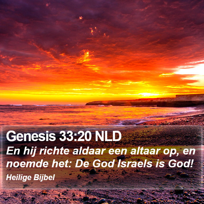 Genesis 33:20 NLD Bible Study