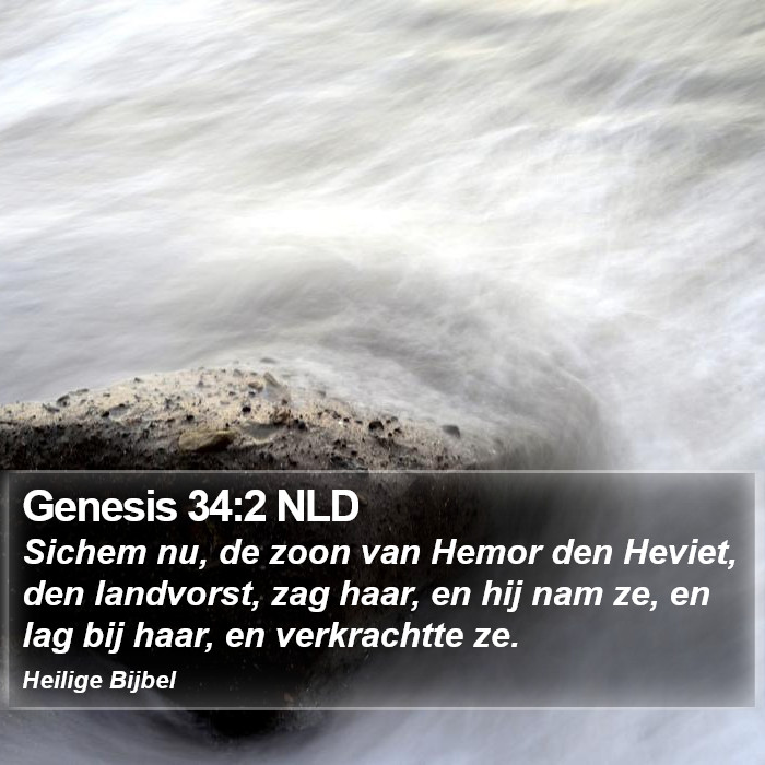 Genesis 34:2 NLD Bible Study