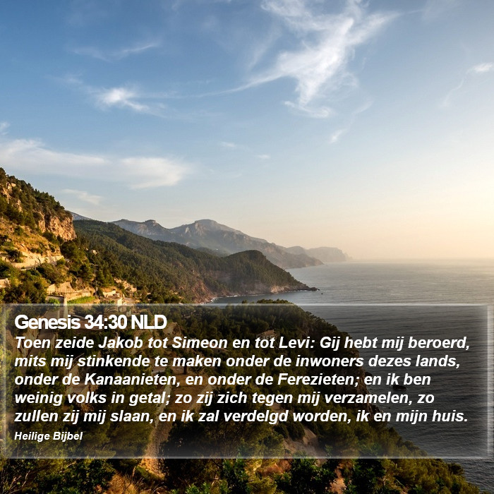 Genesis 34:30 NLD Bible Study