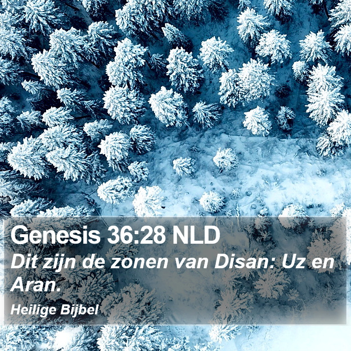 Genesis 36:28 NLD Bible Study