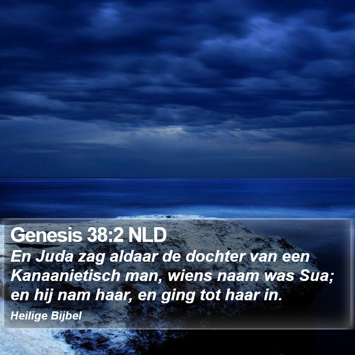 Genesis 38:2 NLD Bible Study