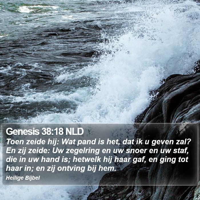 Genesis 38:18 NLD Bible Study