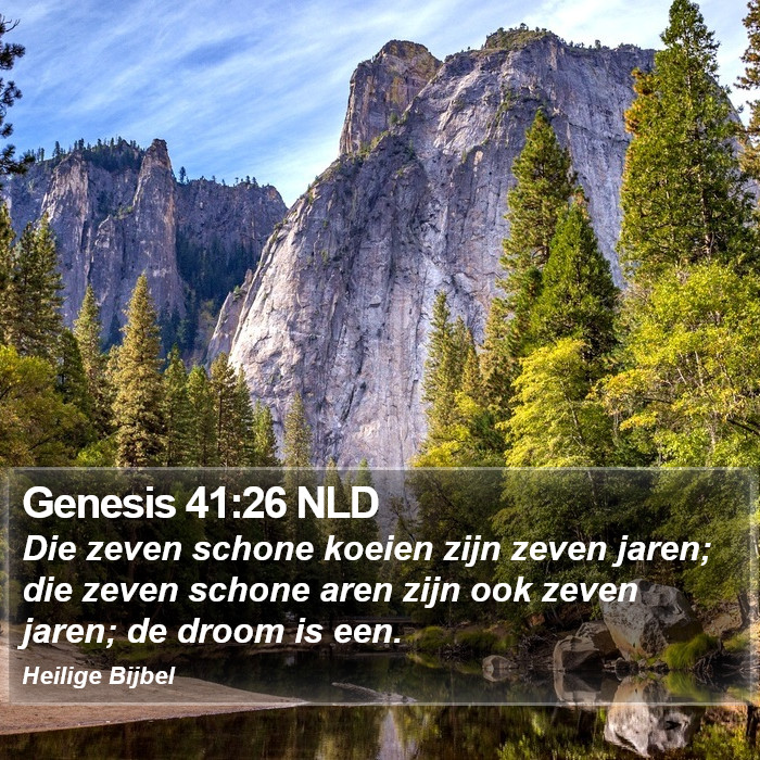 Genesis 41:26 NLD Bible Study