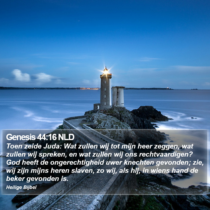 Genesis 44:16 NLD Bible Study