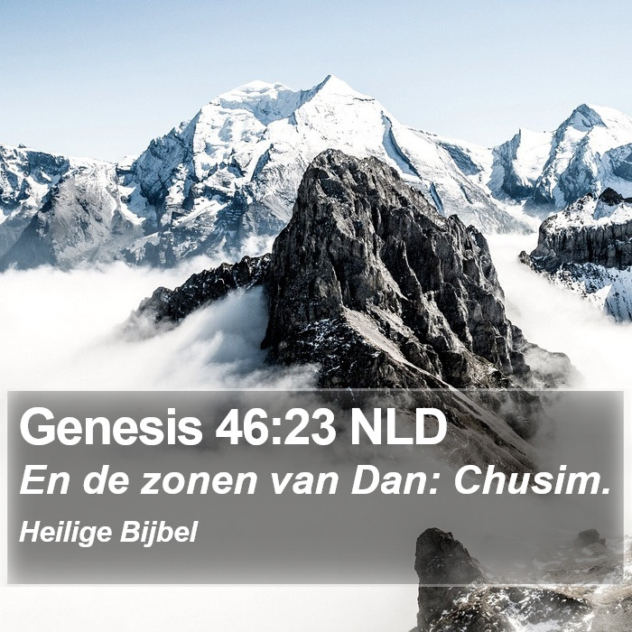 Genesis 46:23 NLD Bible Study