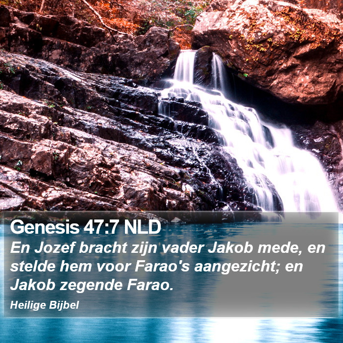 Genesis 47:7 NLD Bible Study