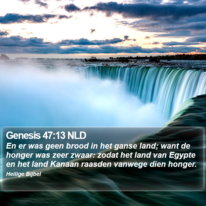 Genesis 47:13 NLD Bible Study