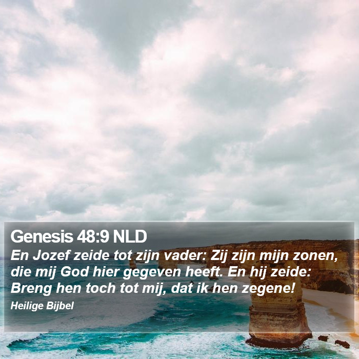Genesis 48:9 NLD Bible Study