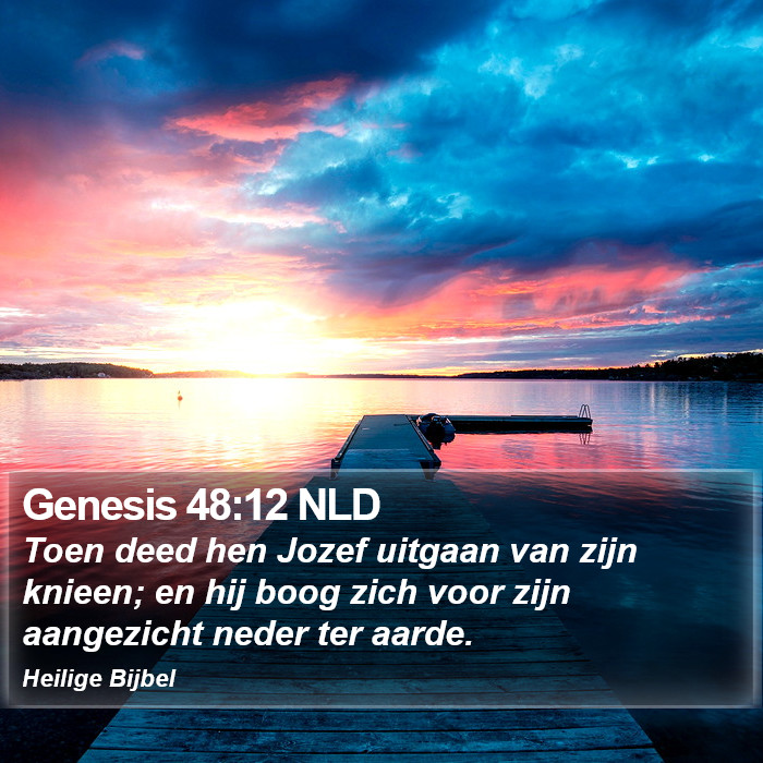 Genesis 48:12 NLD Bible Study
