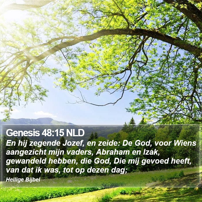 Genesis 48:15 NLD Bible Study