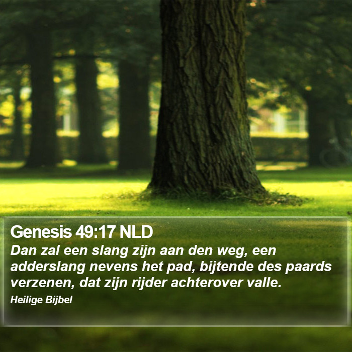 Genesis 49:17 NLD Bible Study