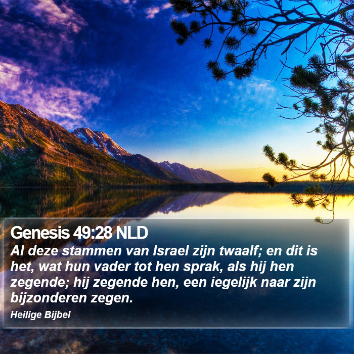 Genesis 49:28 NLD Bible Study