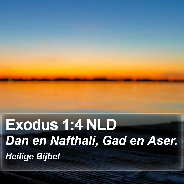 Exodus 1:4 NLD Bible Study