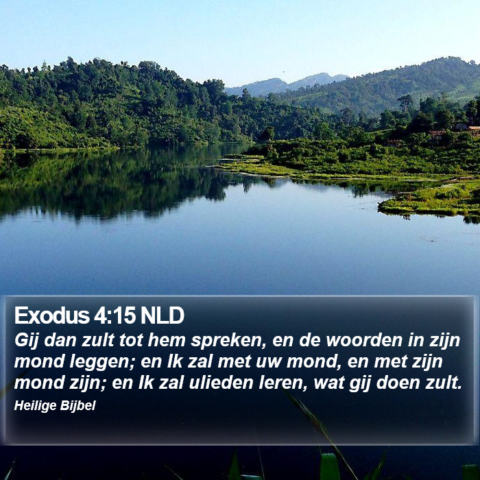 Exodus 4:15 NLD Bible Study