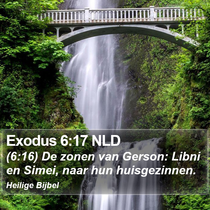 Exodus 6:17 NLD Bible Study