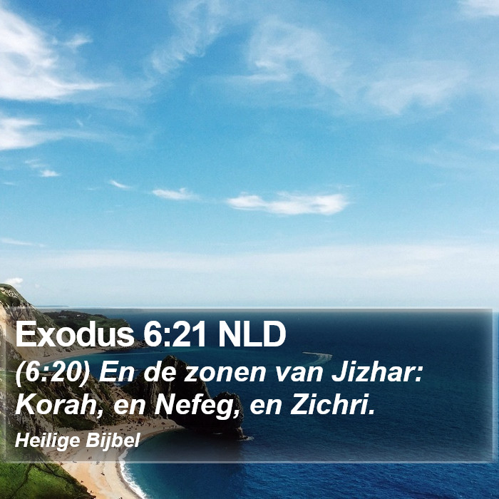 Exodus 6:21 NLD Bible Study