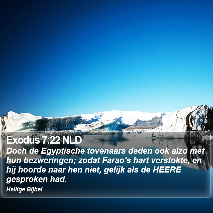 Exodus 7:22 NLD Bible Study