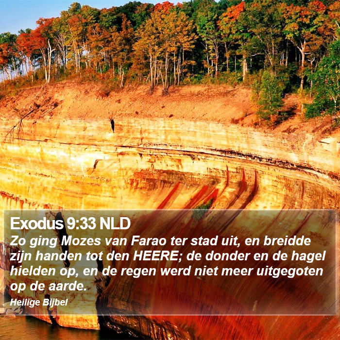 Exodus 9:33 NLD Bible Study