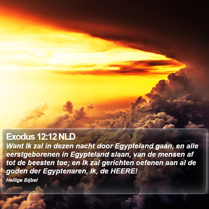 Exodus 12:12 NLD Bible Study