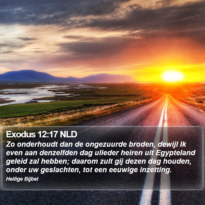 Exodus 12:17 NLD Bible Study