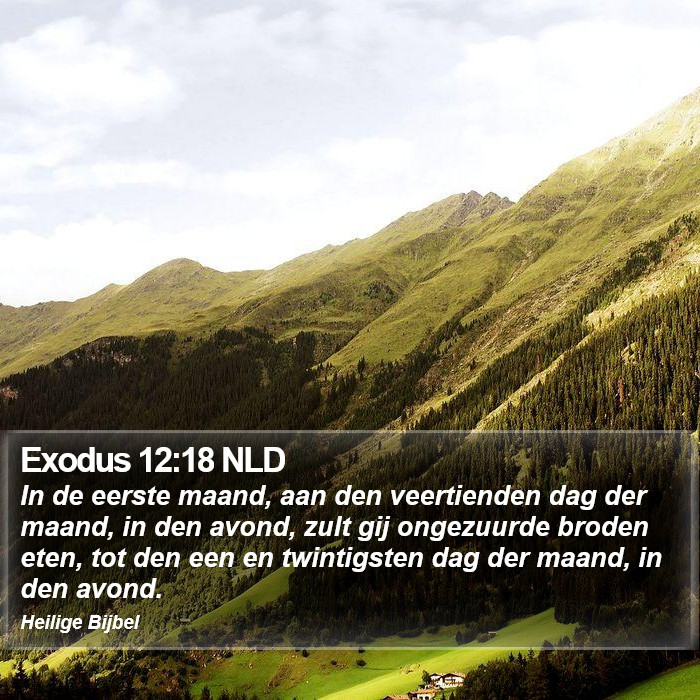 Exodus 12:18 NLD Bible Study