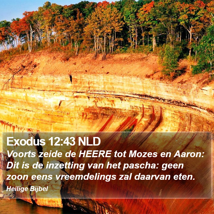 Exodus 12:43 NLD Bible Study