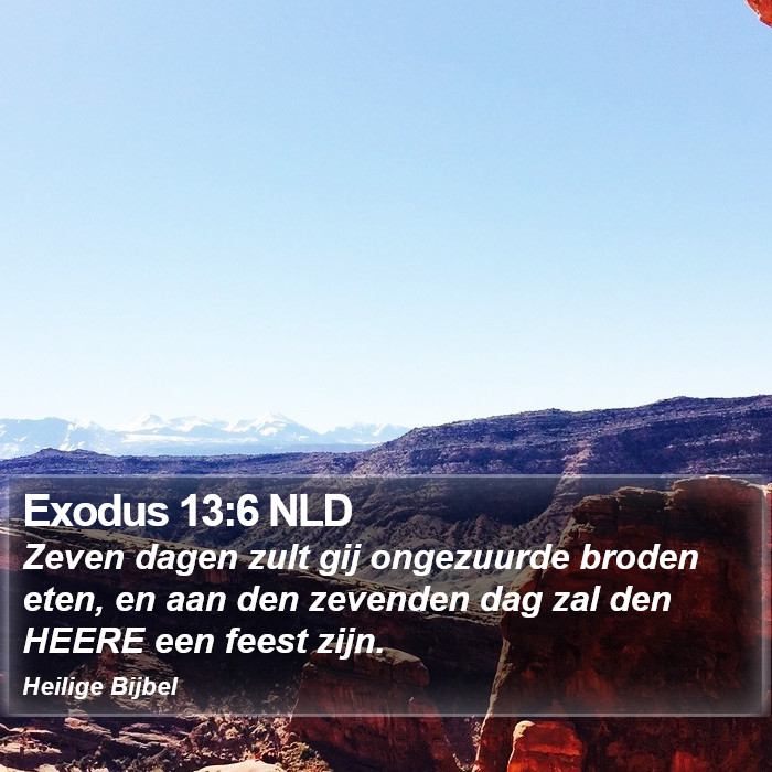 Exodus 13:6 NLD Bible Study