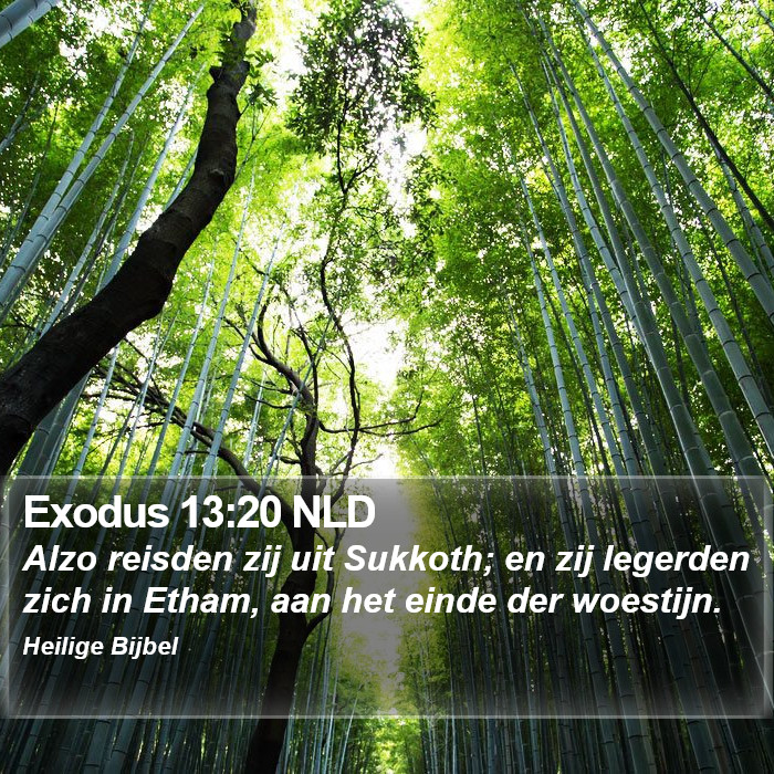 Exodus 13:20 NLD Bible Study