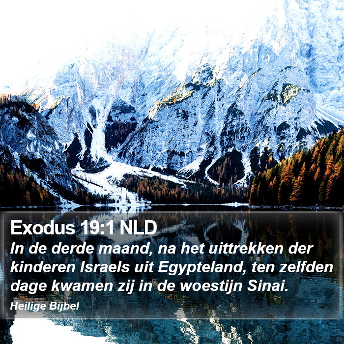 Exodus 19:1 NLD Bible Study