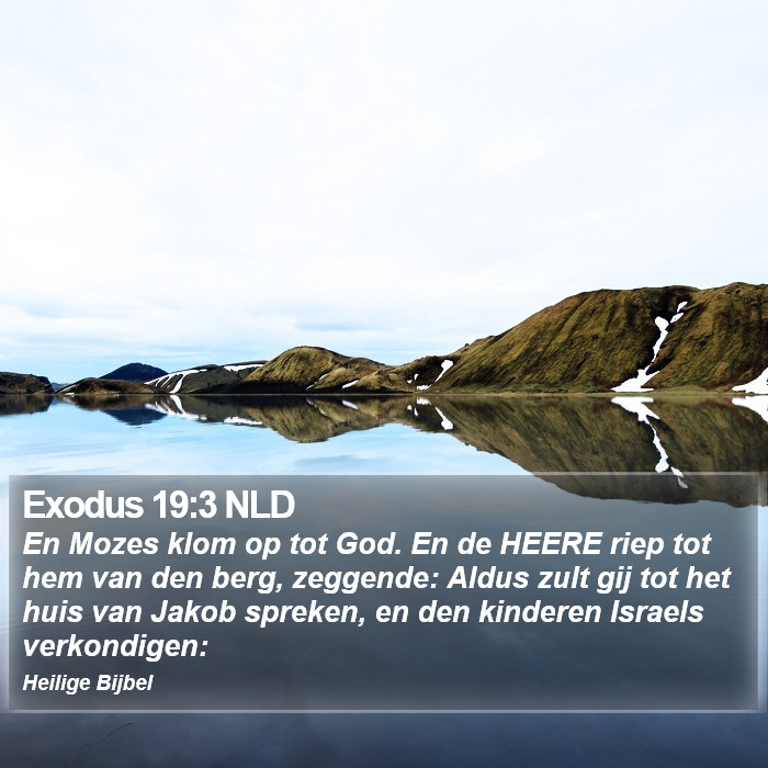 Exodus 19:3 NLD Bible Study