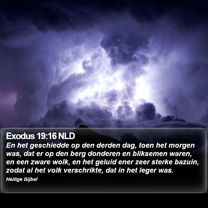 Exodus 19:16 NLD Bible Study