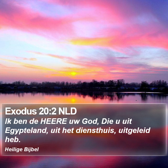 Exodus 20:2 NLD Bible Study