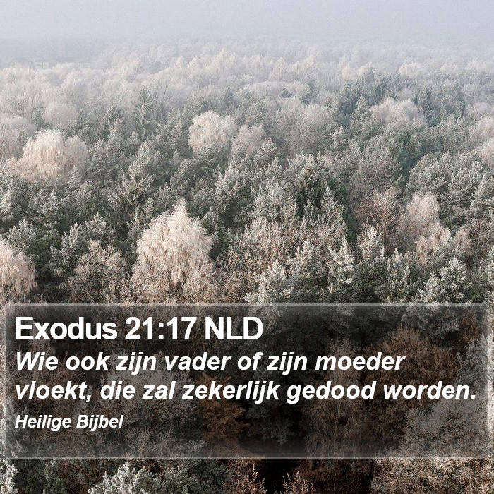 Exodus 21:17 NLD Bible Study