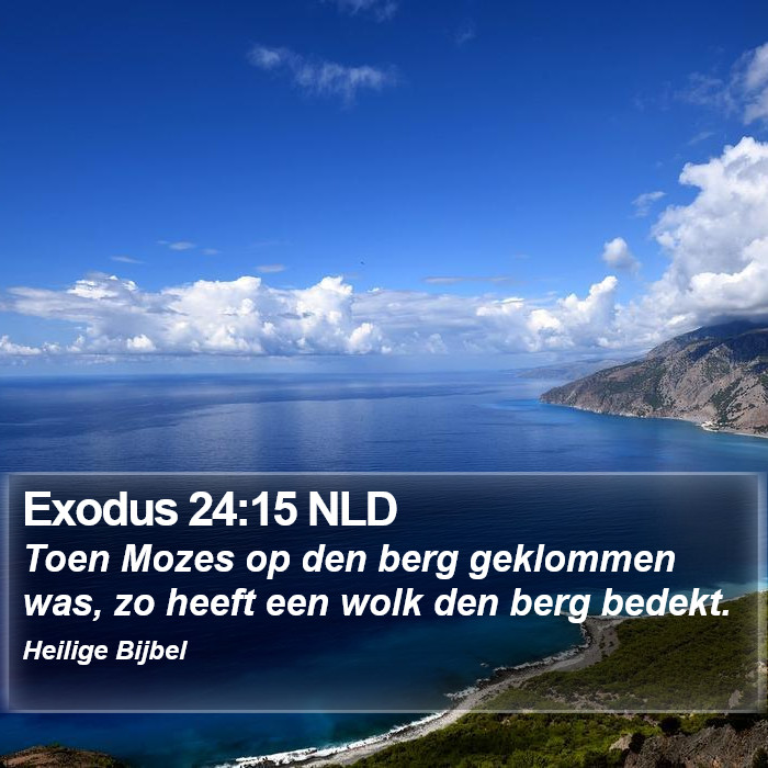 Exodus 24:15 NLD Bible Study