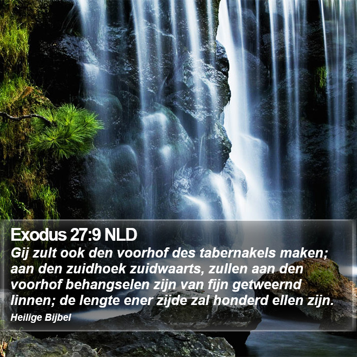 Exodus 27:9 NLD Bible Study