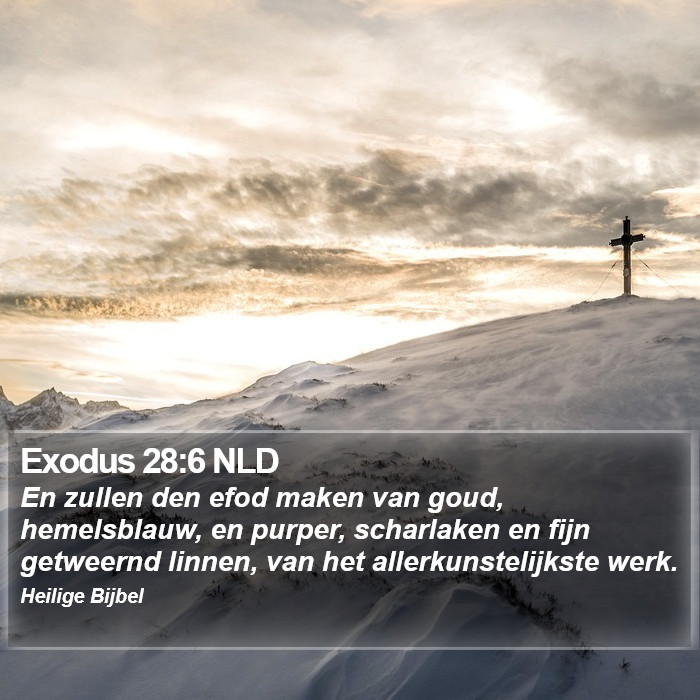 Exodus 28:6 NLD Bible Study