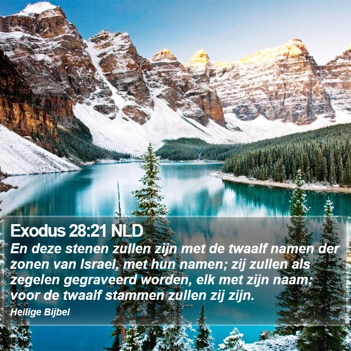 Exodus 28:21 NLD Bible Study