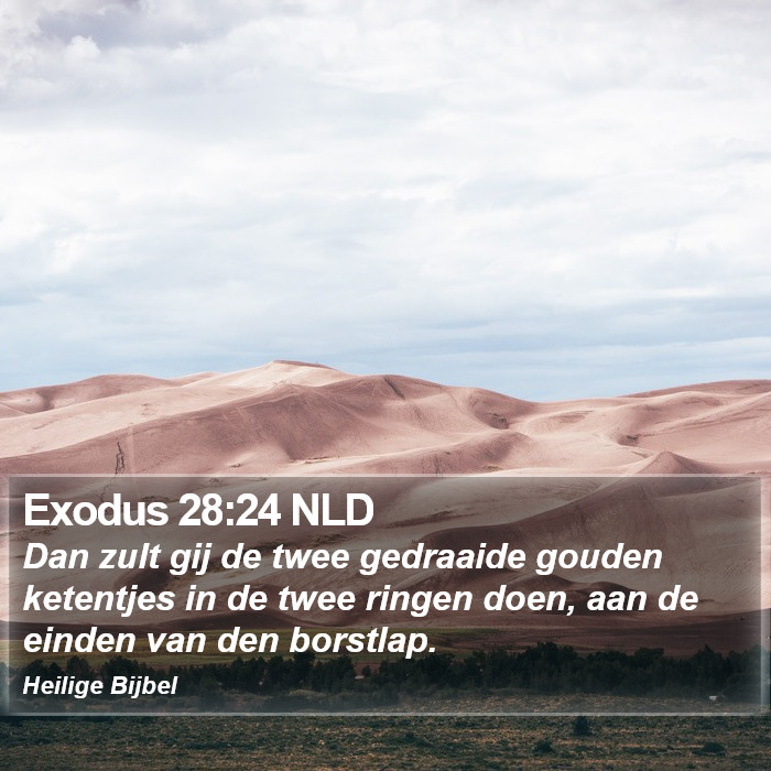 Exodus 28:24 NLD Bible Study