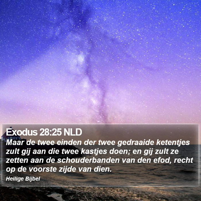 Exodus 28:25 NLD Bible Study