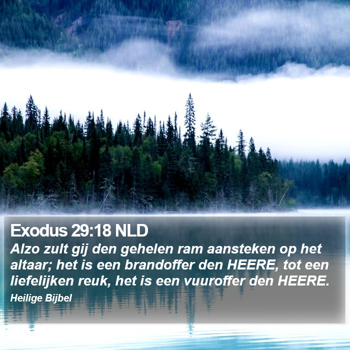 Exodus 29:18 NLD Bible Study