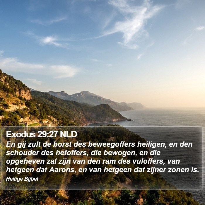 Exodus 29:27 NLD Bible Study