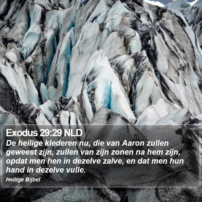 Exodus 29:29 NLD Bible Study